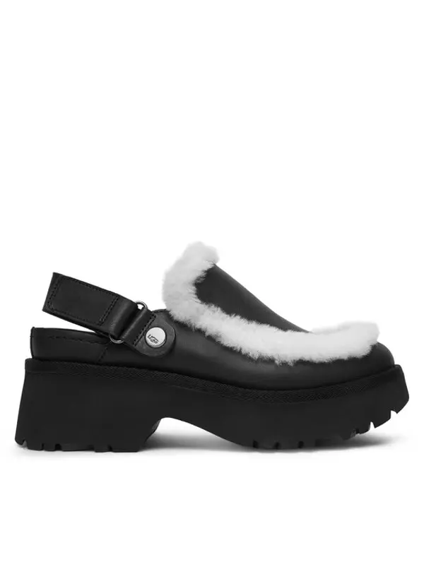 Ugg Ugg Natikače W Esmee Leather Clog 1171507 Crna