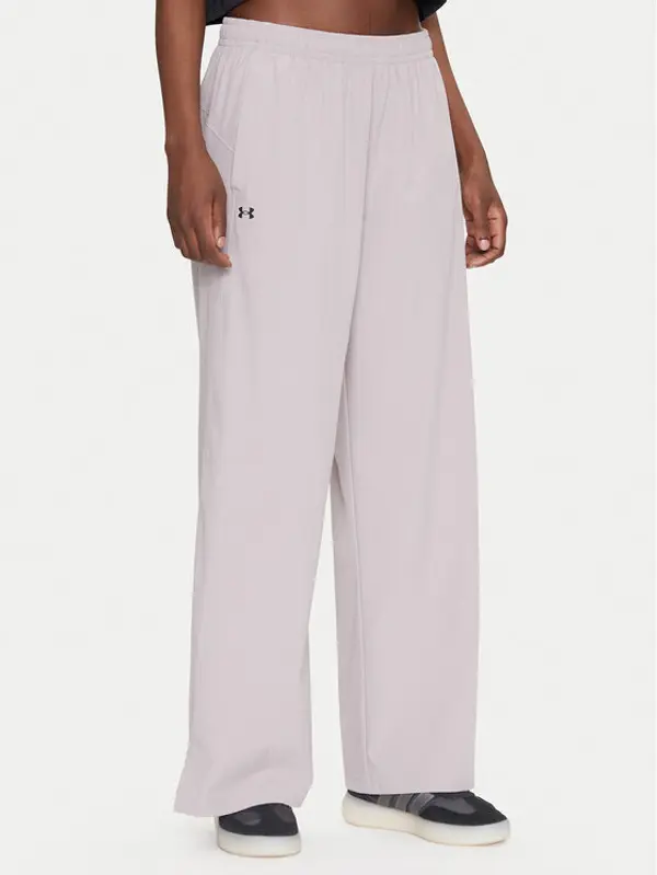 Under Armour Under Armour Donji dio trenerke Rival 1386453 Siva Wide Leg