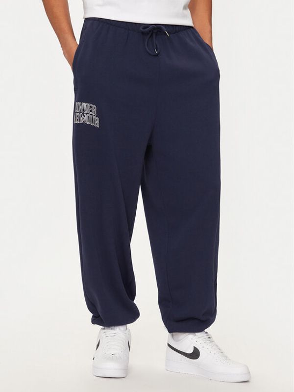 Under Armour Under Armour Donji dio trenerke UA Icon 1386551 Tamnoplava Loose Fit