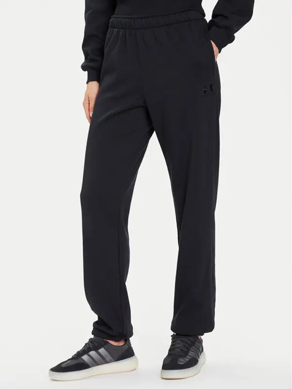 Under Armour Under Armour Donji dio trenerke Ua Icon 6003676 Crna Loose Fit