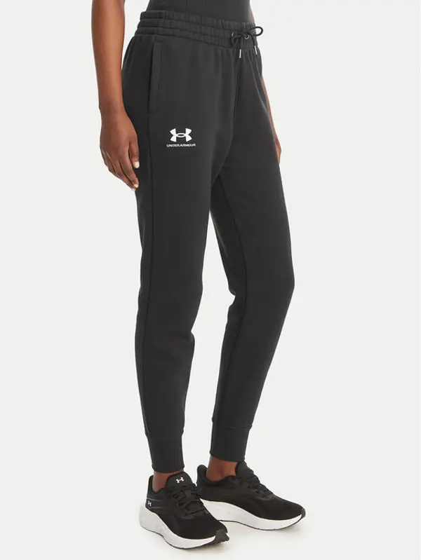 Under Armour Under Armour Donji dio trenerke UA Icon Fleece 6001537 Crna Slim Fit