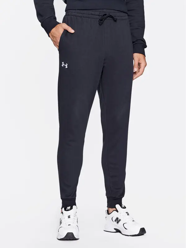 Under Armour Under Armour Donji dio trenerke Ua Rival Fleece Joggers 1379774 Crna Loose Fit