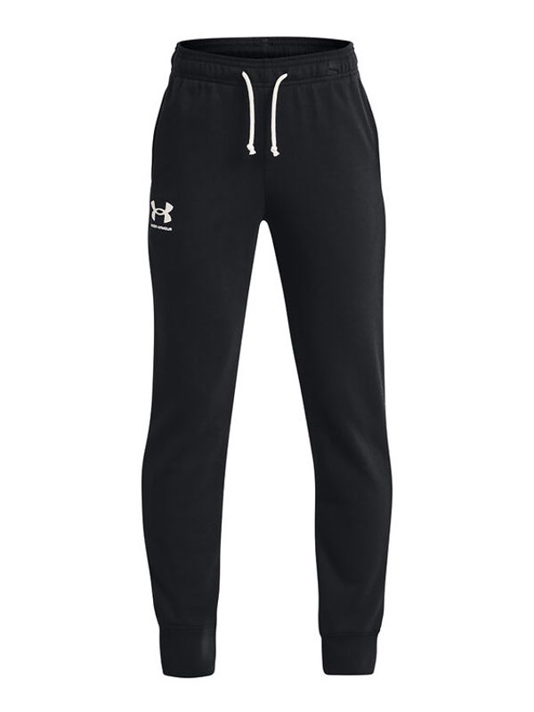 Under Armour Under Armour Donji dio trenerke UA Rival Terry Joggers 1377254 Crna Regular Fit