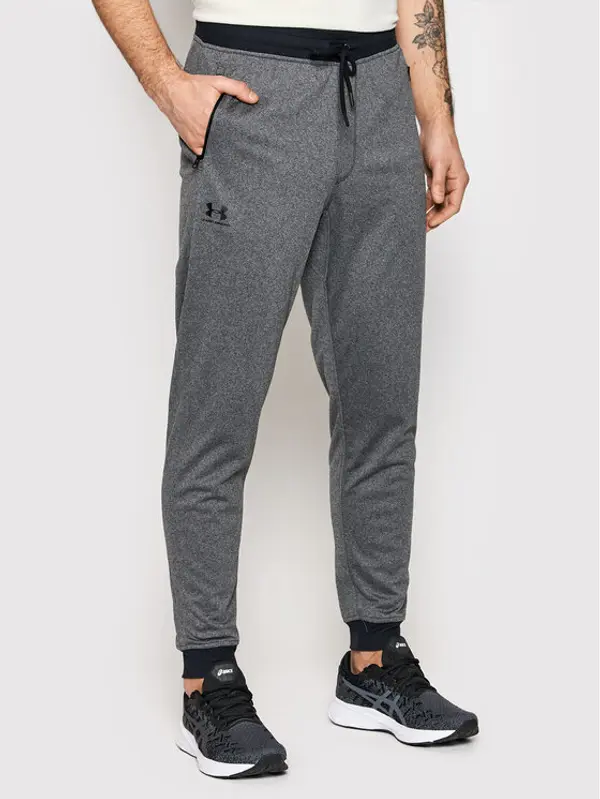 Under Armour Under Armour Donji dio trenerke Ua Sportstyle 1290261 Siva Relaxed Fit