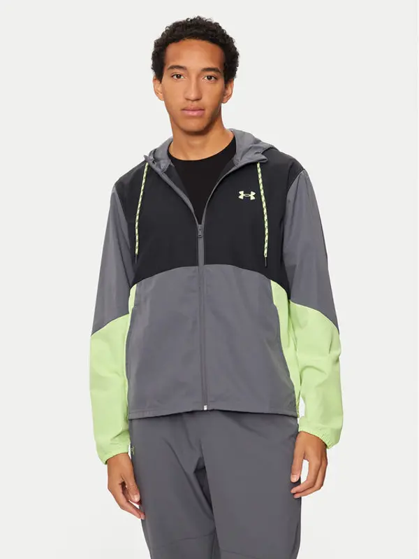 Under Armour Under Armour Jakna protiv vjetra Ua Legacy Windbreaker 1382875 Siva Regular Fit