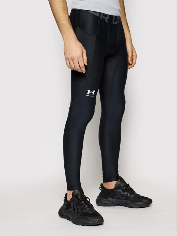 Under Armour Under Armour Leggings HeatGear® 1361586 Crna Slim Fit