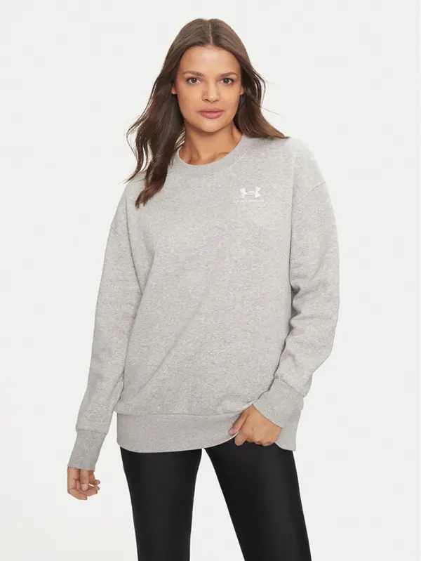 Under Armour Under Armour Majica dugih rukava Essential 1379475 Siva Loose Fit