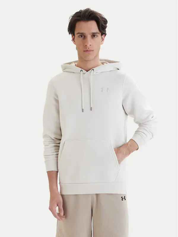 Under Armour Under Armour Majica dugih rukava Ua Essential 1373880 Écru Regular Fit