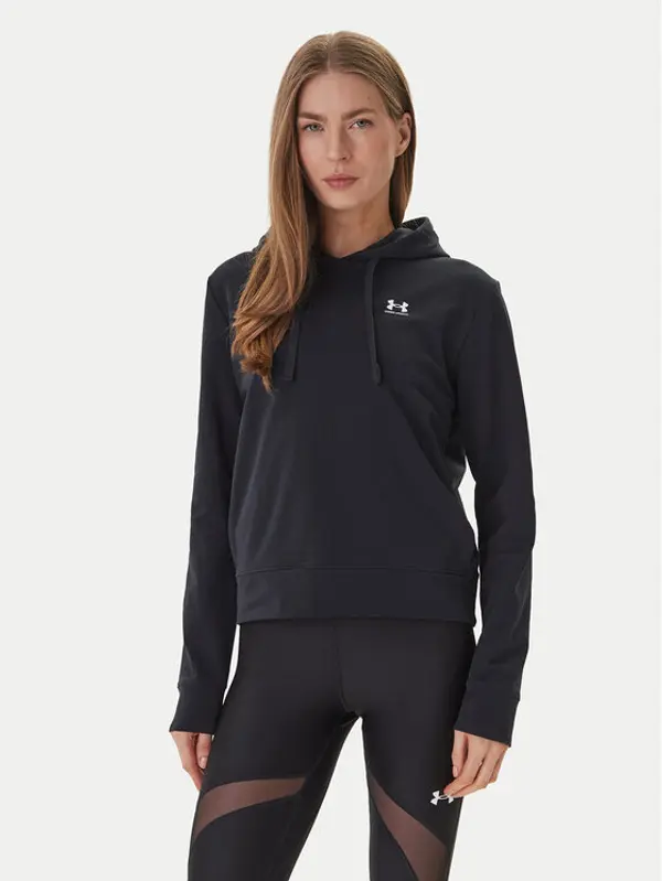 Under Armour Under Armour Majica dugih rukava UA Sport Terry 6011015 Crna Regular Fit