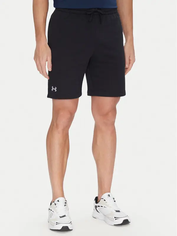 Under Armour Under Armour Sportske kratke hlače Rival 1379779 Crna Regular Fit
