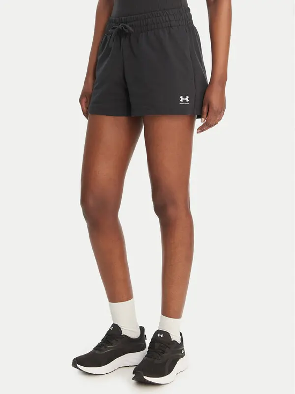 Under Armour Under Armour Sportske kratke hlače Sport Terry 6011022 Crna Regular Fit