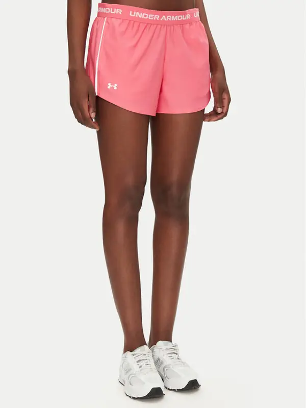 Under Armour Under Armour Sportske kratke hlače Tech™ Play Up 1389882 Ružičasta Regular Fit