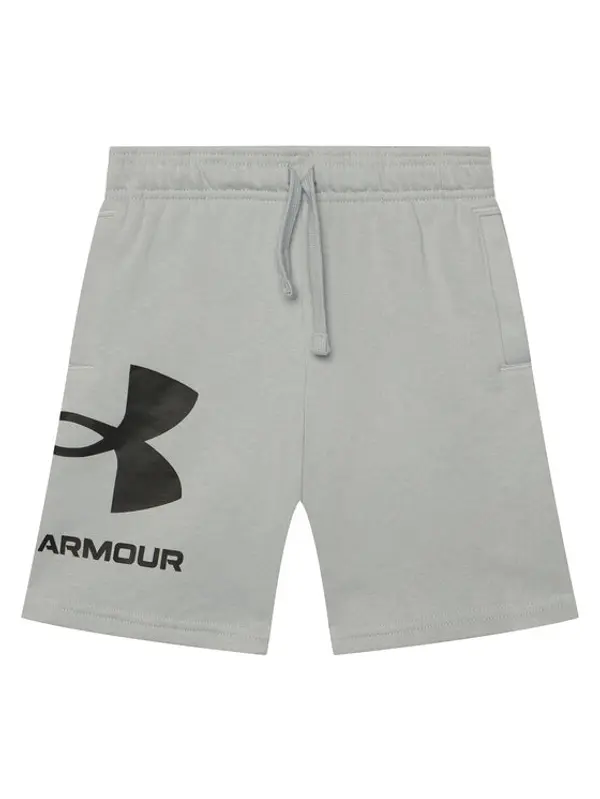 Under Armour Under Armour Sportske kratke hlače UA RIVAL FLEECE LOGO SHORTS 1359065 Siva Regular Fit