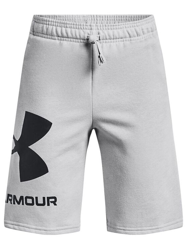 Under Armour Under Armour Sportske kratke hlače UA RIVAL FLEECE LOGO SHORTS 1359065 Siva Regular Fit