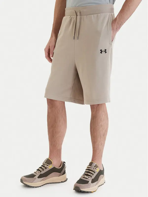 Under Armour Under Armour Sportske kratke hlače UA Rival Lightweight 6009345 Bež Regular Fit