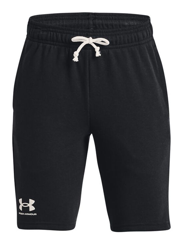 Under Armour Under Armour Sportske kratke hlače UA RIVAL TERRY SHORT 1377255 Crna Regular Fit