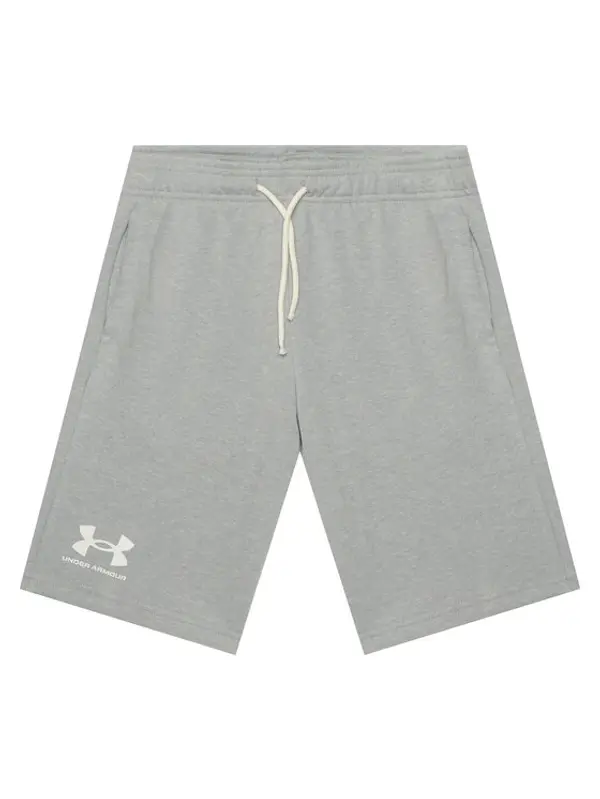 Under Armour Under Armour Sportske kratke hlače UA RIVAL TERRY SHORT 1377255 Siva Regular Fit