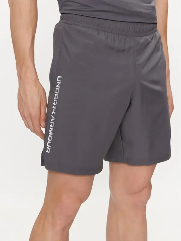 Under Armour Under Armour Sportske kratke hlače Ua Woven Wdmk Shorts 1383356-025 Siva Loose Fit