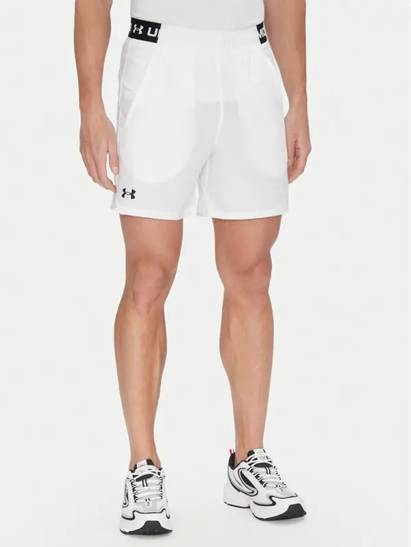 Under Armour Under Armour Sportske kratke hlače Vanish Woven 6in 1373718 Bijela Regular Fit