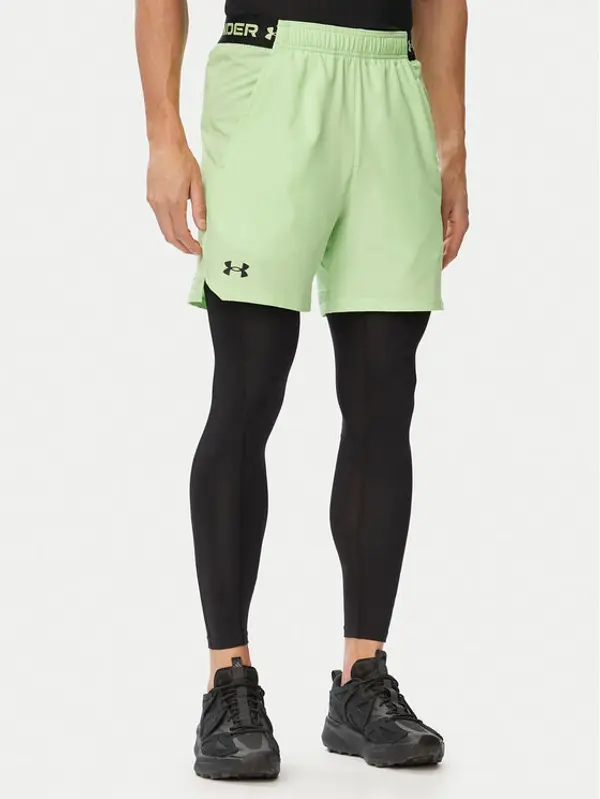Under Armour Under Armour Sportske kratke hlače Vanish Woven 6in 1373718 Svijetlo zelena Regular Fit
