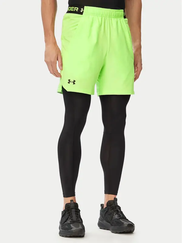Under Armour Under Armour Sportske kratke hlače Vanish Woven 6in 1373718 Svijetlo zelena Regular Fit