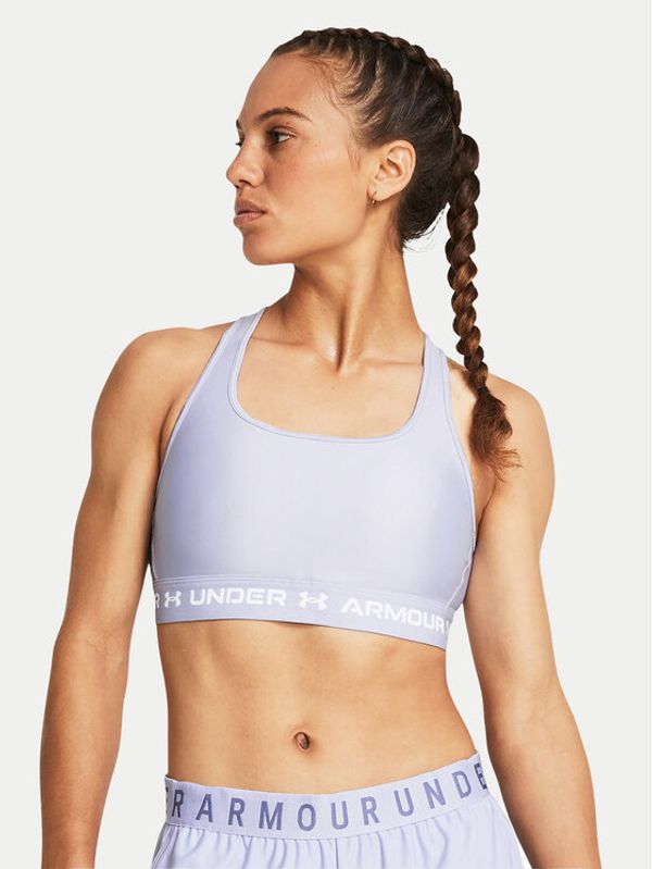 Under Armour Under Armour Sportski grudnjak Crossback Mid Bra 1361034-539 Plava Compression Fit