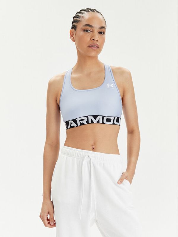 Under Armour Under Armour Sportski grudnjak Ua Hg Authentics Mid Branded 1383544-539 Svijetloplava Compression Fit