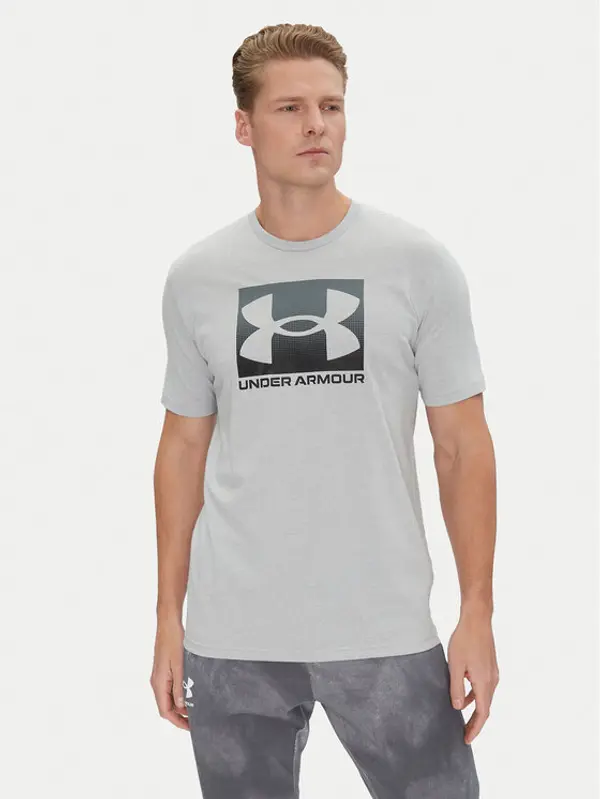 Under Armour Under Armour T-shirt Boxed Sports 1386793 Siva Loose Fit