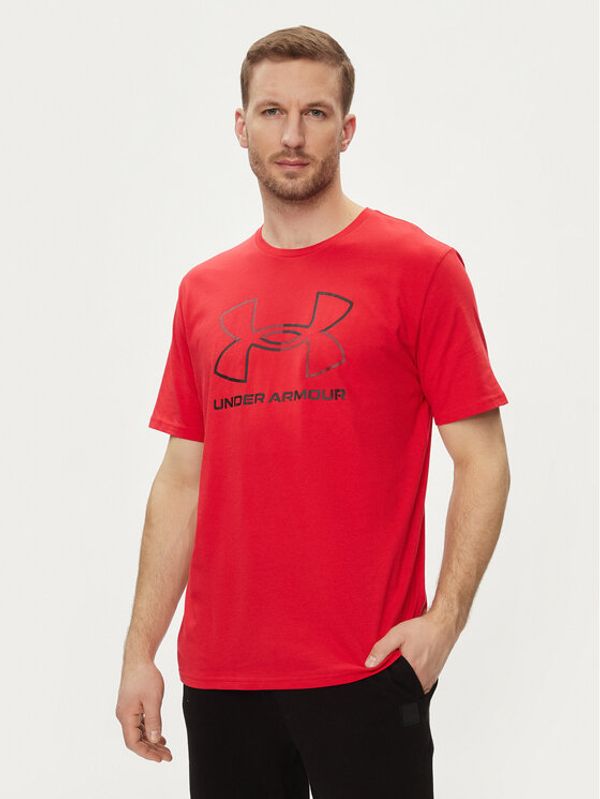 Under Armour Under Armour T-shirt Ua Gl Foundation Update Ss 1382915-600 Crvena Loose Fit