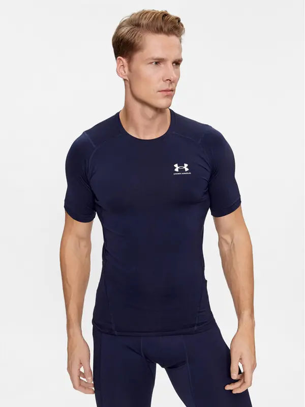 Under Armour Under Armour T-shirt Ua Hg Armour Comp Ss 1361518 Tamnoplava Compression Fit