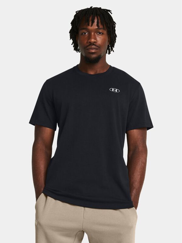 Under Armour Under Armour T-shirt Ua Hw Lc Patch Ss 1382902-001 Crna Loose Fit
