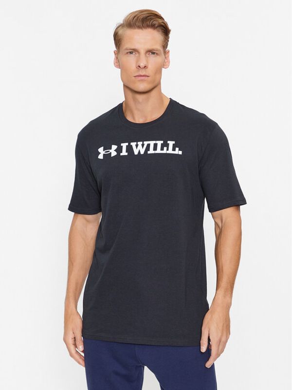 Under Armour Under Armour T-shirt Ua I Wll Ss 1379023 Crna Loose Fit