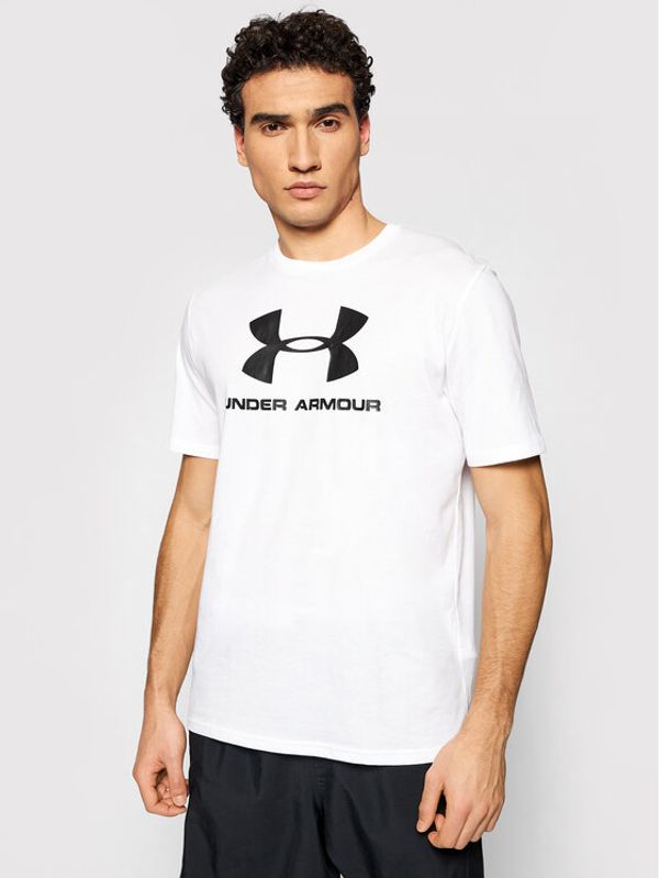 Under Armour Under Armour T-shirt Ua Sportstyle Logo 1329590 Bijela Loose Fit