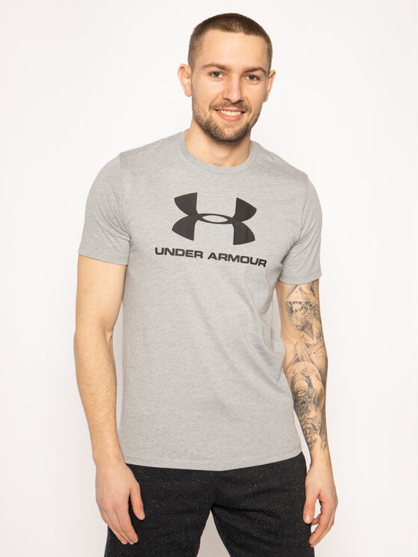 Under Armour Under Armour T-shirt Ua Sportstyle Logo 1329590 Siva Regular Fit