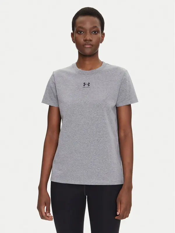 Under Armour Under Armour Tehnička majica Rival Core 1383648 Siva Regular Fit