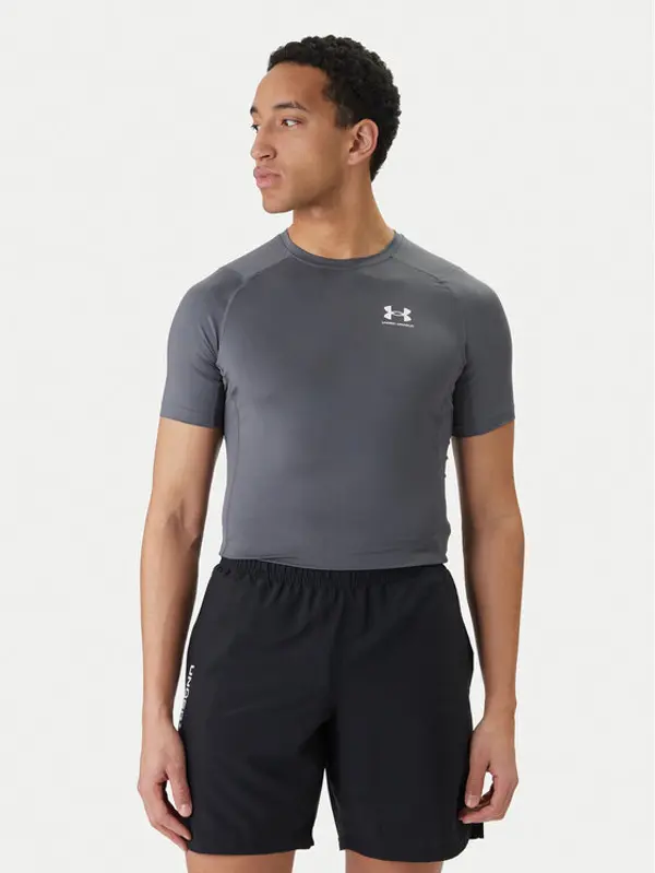 Under Armour Under Armour Tehnička majica Ua HeatGear® Armour 1361518 Siva Slim Fit
