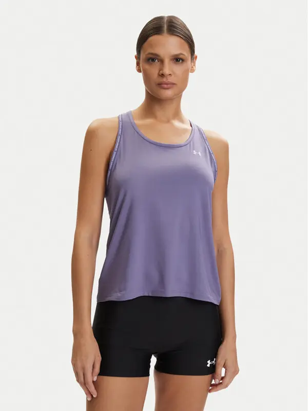 Under Armour Under Armour Top Tech Knockout 1389851 Ljubičasta Regular Fit