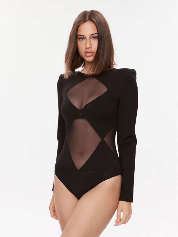 Undress Code Undress Code Bodi Girl Crush 570 Crna Slim Fit