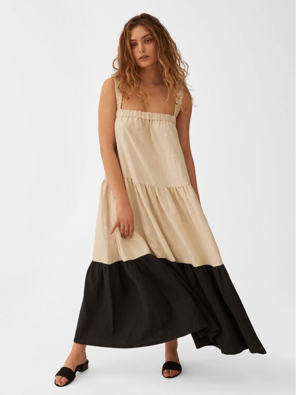 Undress Code Undress Code Ljetna haljina Dolce Far Niente 562 Bež Regular Fit