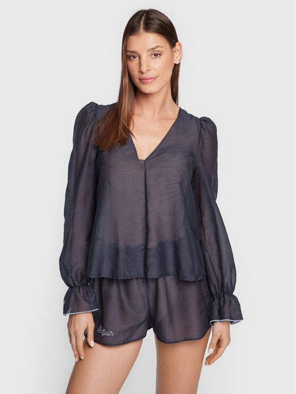 Undress Code Undress Code Majica Breakfast In Bed 489 Plava Relaxed Fit