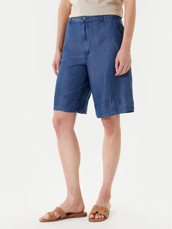 United Colors of Benetton United Colors Of Benetton Bermude 4KHND9020 Plava Relaxed Fit
