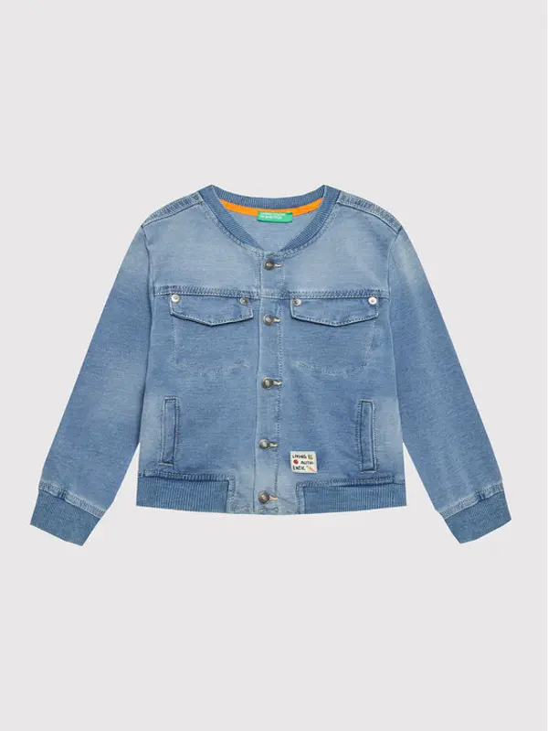 United Colors of Benetton United Colors Of Benetton Bomber 2BAYGN003 Plava Regular Fit