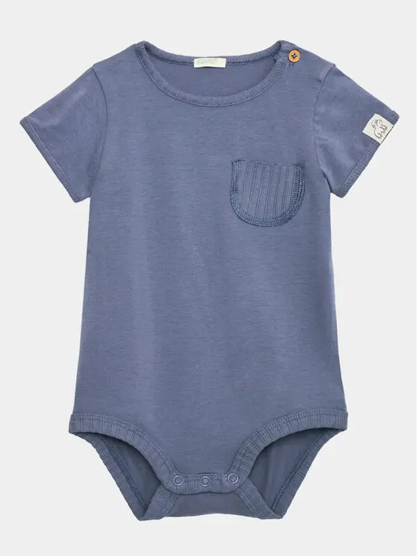 United Colors of Benetton United Colors Of Benetton Dječje body 3P4ZAB00B Plava Regular Fit