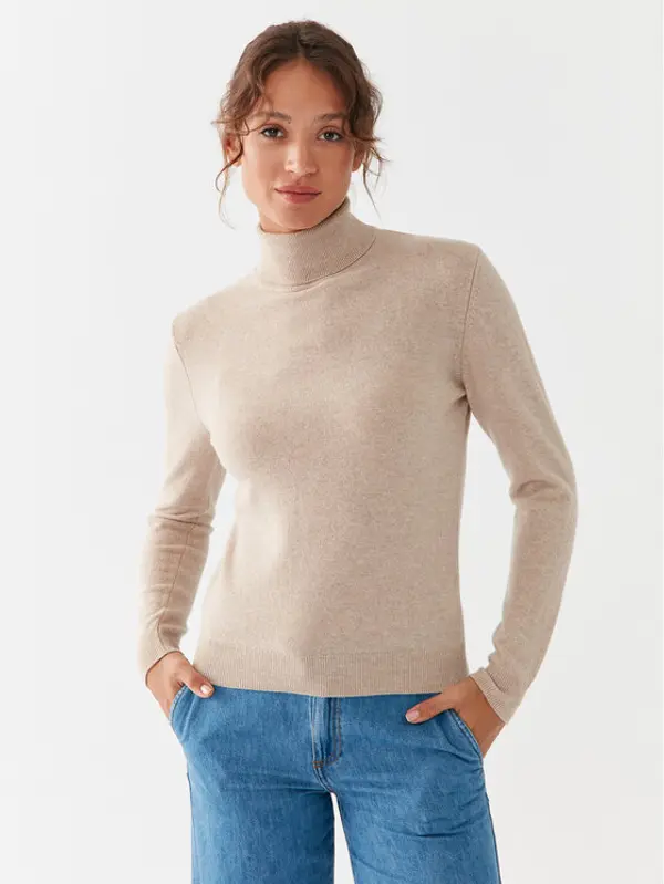 United Colors of Benetton United Colors Of Benetton Dolčevita 1002D2348 Bež Regular Fit