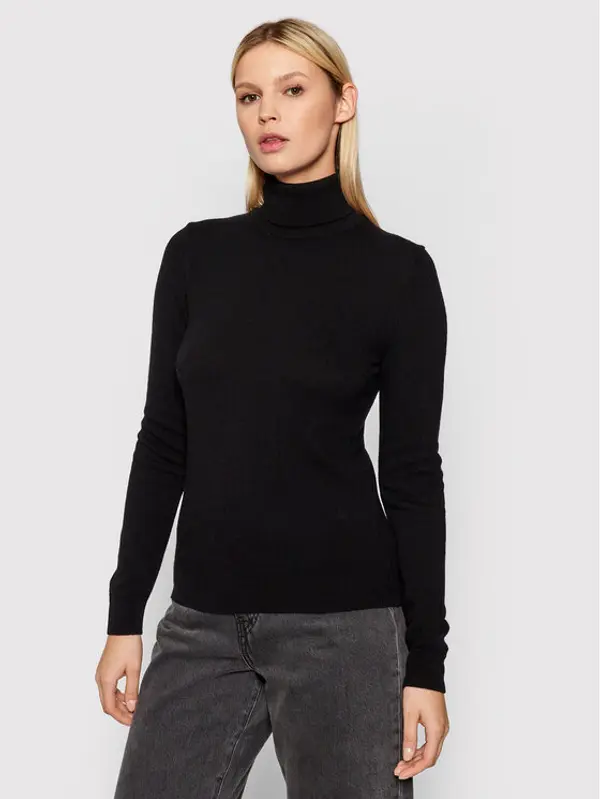 United Colors of Benetton United Colors Of Benetton Dolčevita 1002D2348 Crna Regular Fit