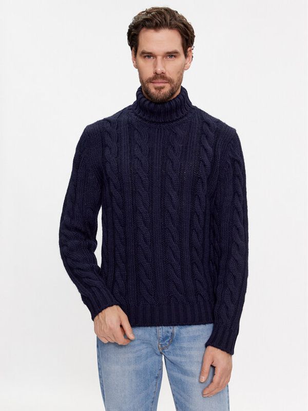 United Colors Of Benetton United Colors Of Benetton Dolčevita 109TU2014 Tamnoplava Regular Fit