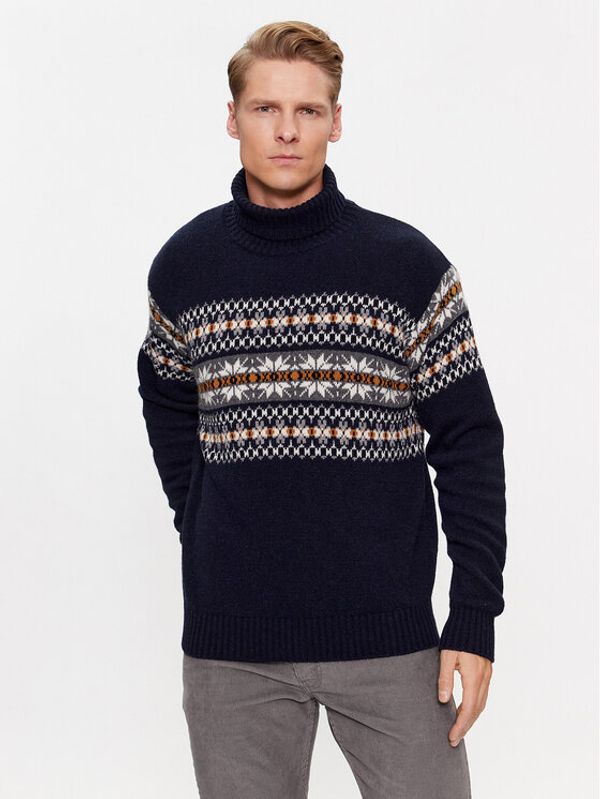 United Colors Of Benetton United Colors Of Benetton Dolčevita 1244K2016 Tamnoplava Regular Fit