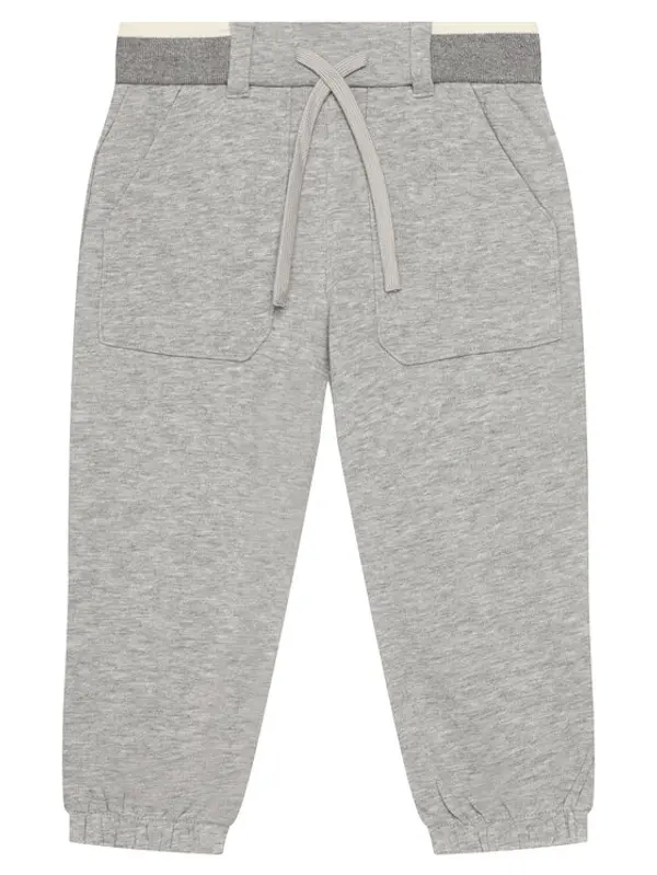 United Colors of Benetton United Colors Of Benetton Donji dio trenerke 32N4GF050 Siva Regular Fit