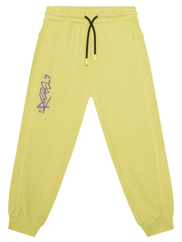 United Colors of Benetton United Colors Of Benetton Donji dio trenerke 33NVCF06D Zelena Regular Fit