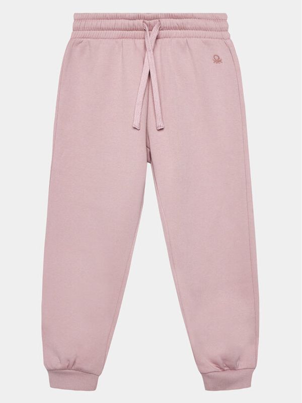 United Colors Of Benetton United Colors Of Benetton Donji dio trenerke 39M2CF022 Ružičasta Regular Fit